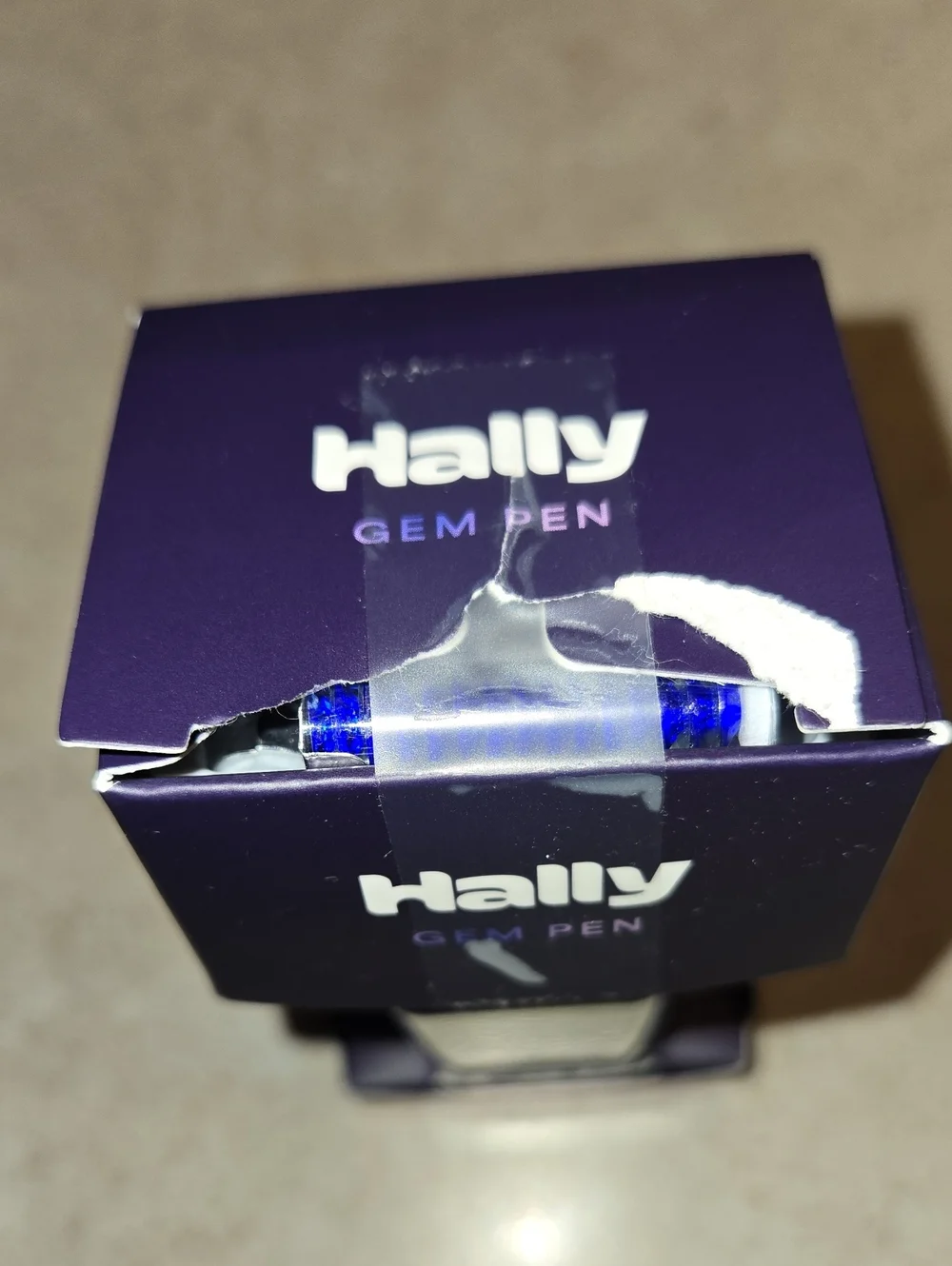Hally Gem Pen Hair Gem Styling Set with 2 Refills NWT